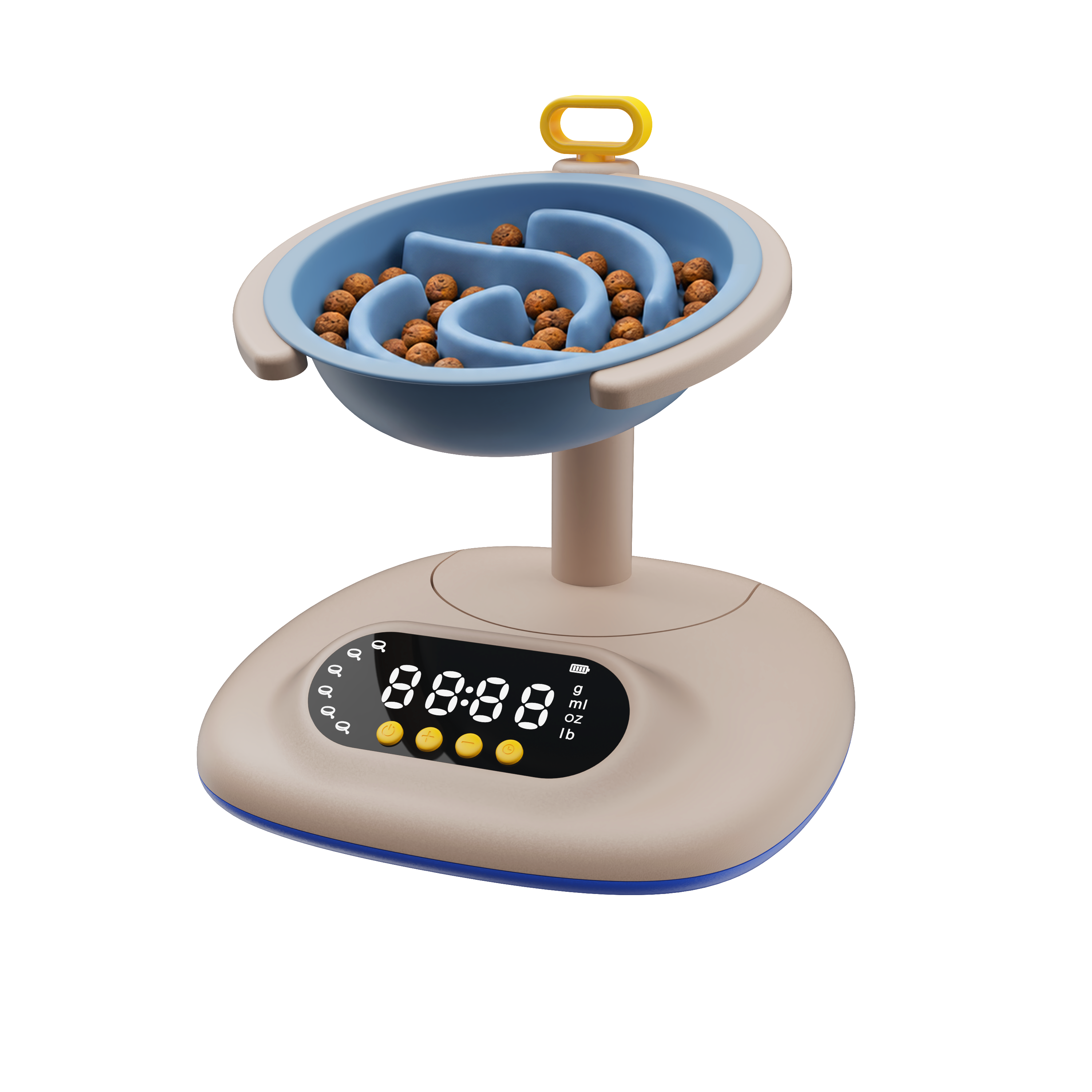 Silicone slow feeder